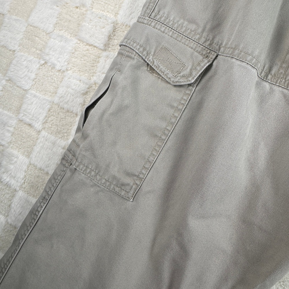 5.11 Tactical Series Mens Cargo Pants Beige Outdoor Workwear Elastic Waist - Picture 14 of 16
